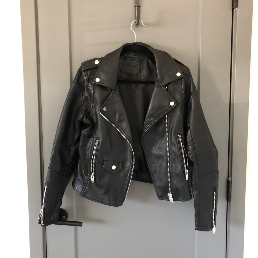 (faux) Leather jacket